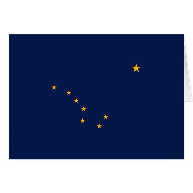 Alaska State Flag Design (Devant horizontal)