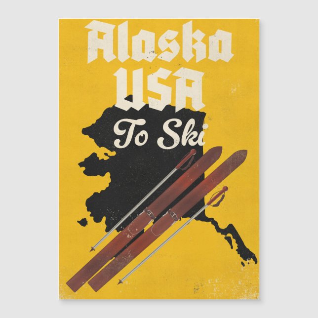 Alaska USA pour skier (Devant)