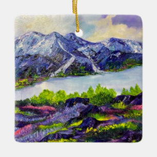 Alaskan Alpna Love céramique ornement