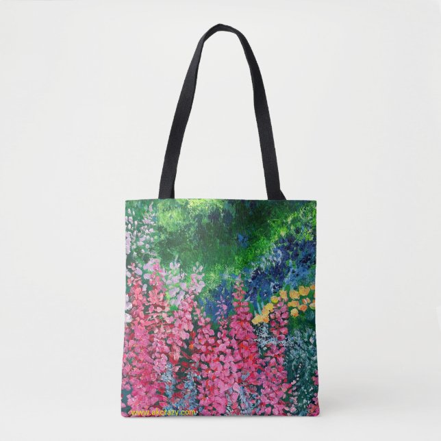 Alaskan Fireweed sur le Sac fourre-tout avant/arri (Devant)