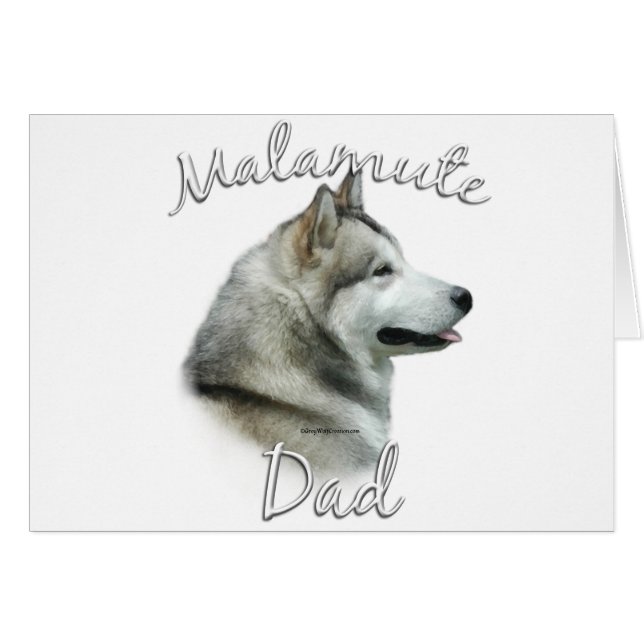Alaskan Malamute papa 2 (Devant horizontal)