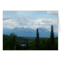 Alaskan Mountain Range Photographie panoramique