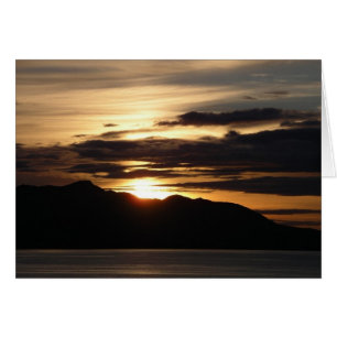 Alaskan Sunset III Belle photographie de l'Alaska