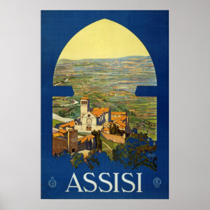 Alassio, Italie Poster Vintage voyage