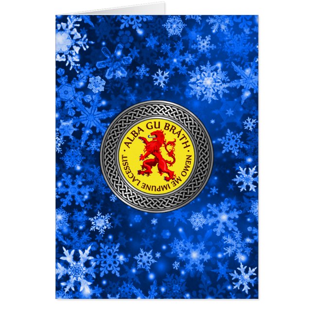 Alba Gu Brath Lion Rampant noeud (Devant)