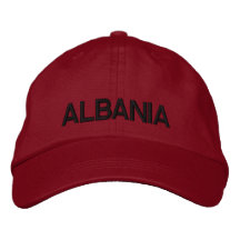 Albanie Casquette réglable Shqipëri Kapak Me Poros