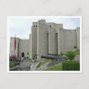 Albanie Skanderbeg Musée vue carte postale