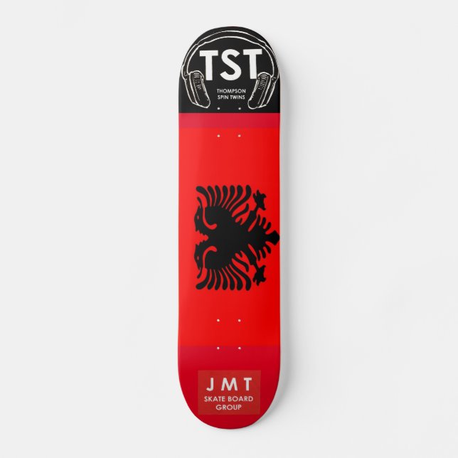 ALBANIE  / TST  Skateboard (Recto)