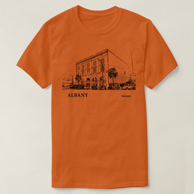 Albany Georgia TShirt 4 (Design devant)