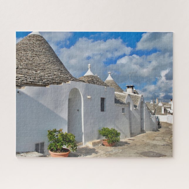 Alberobello Trulli House - Italie Jigsaw Puzzle (Horizontal)
