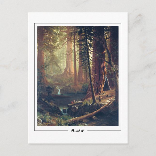 Albert Bierstadt #113 - Carte postale d'art fin (Devant)