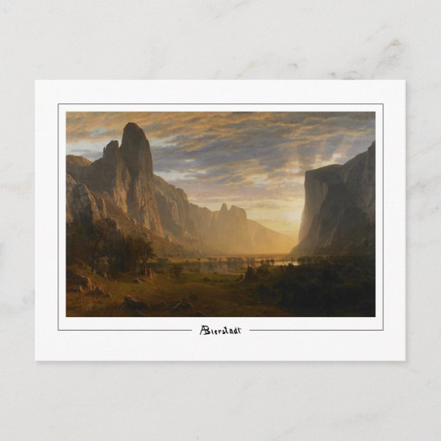 Albert Bierstadt #121 - Carte postale d'art fin (Devant)
