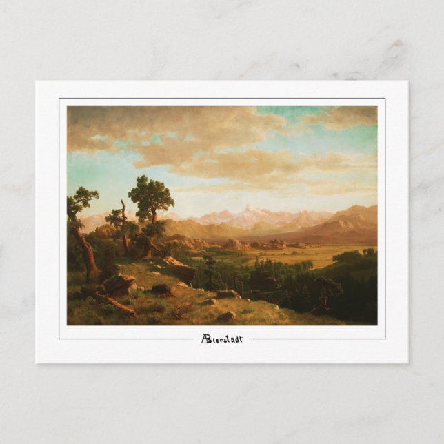 Albert Bierstadt #14 - Carte postale Art (Devant)