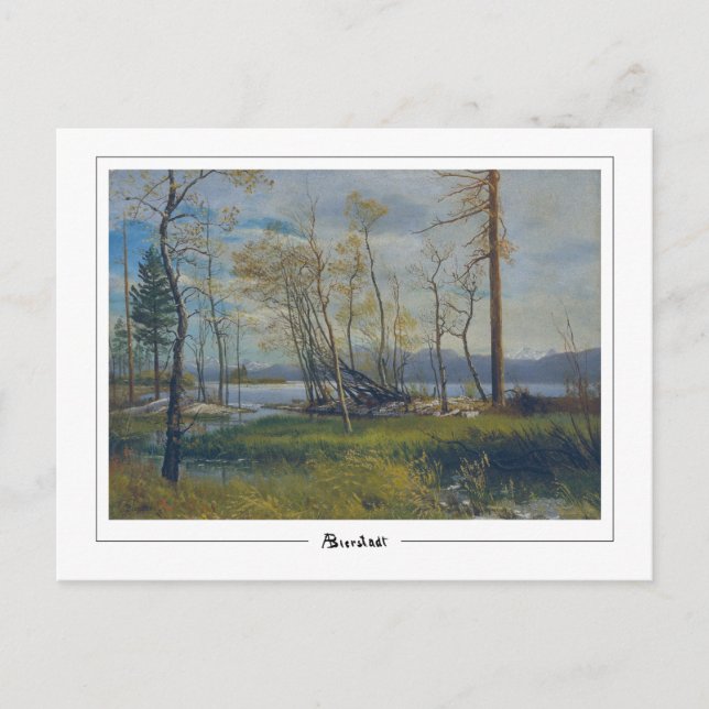Albert Bierstadt #15 - Carte postale d'art fin (Devant)