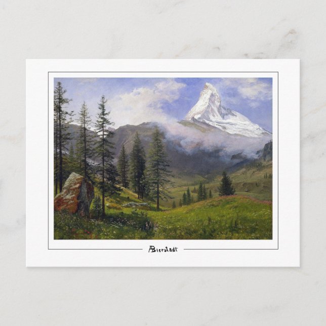 Albert Bierstadt #271 - Carte postale d'art fin (Devant)