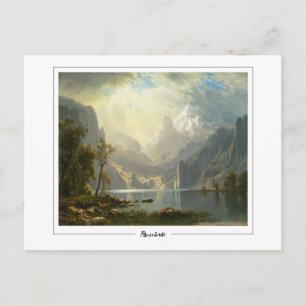 Albert Bierstadt #298 - Carte postale d'art fin