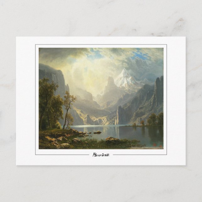 Albert Bierstadt #298 - Carte postale d'art fin (Devant)