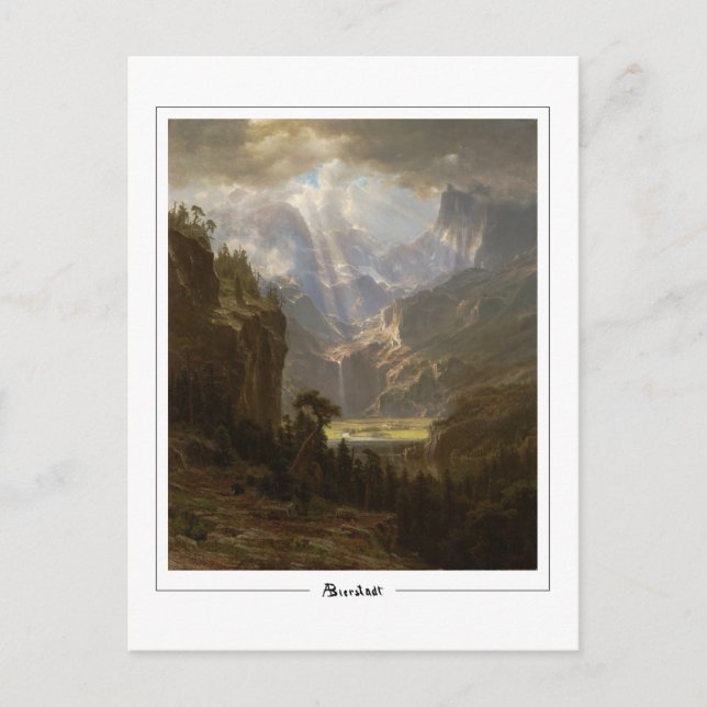 Albert Bierstadt #52 - Carte postale d'art fin (Devant)