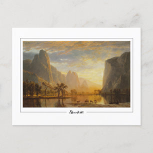 Albert Bierstadt #86 - Carte postale Art