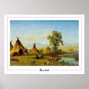 Albert Bierstadt Zedign Poster d'art #118