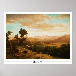 Albert Bierstadt Zedign Poster d'art #14