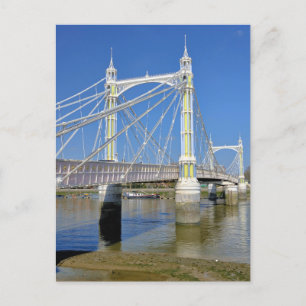 Albert Bridge, carte postale de Londres