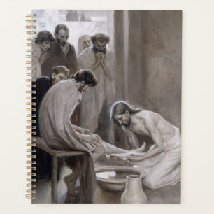 Albert Edelfeel - Jésus Laver les pieds des discip