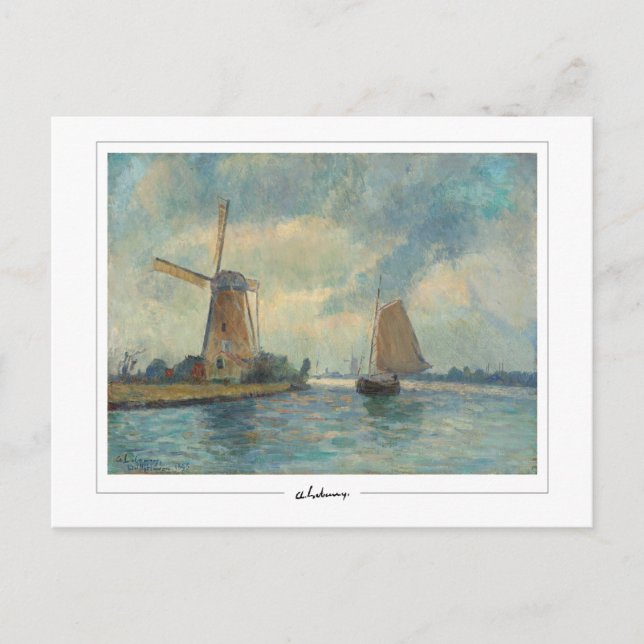 Albert Lebourg #177 - Carte postale Art (Devant)