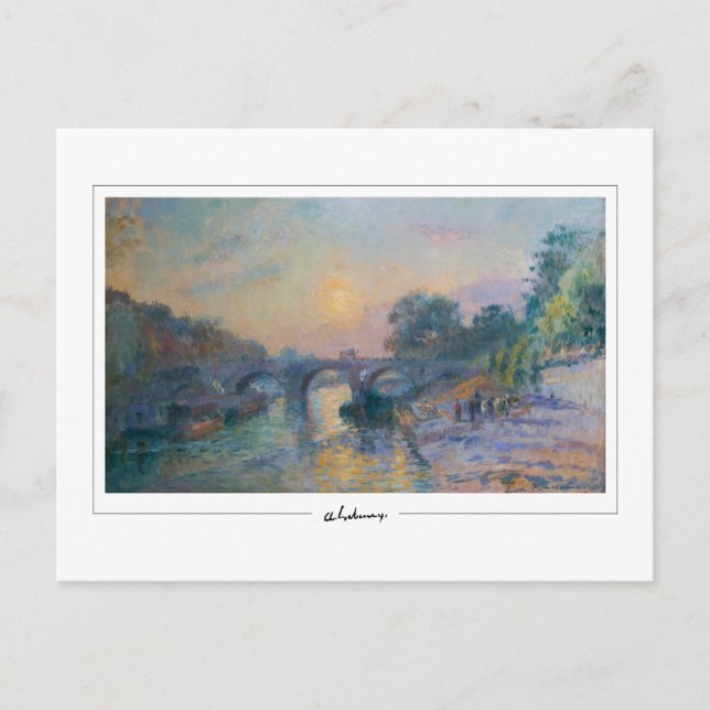 Albert Lebourg #179 - Carte postale d'art fin (Devant)