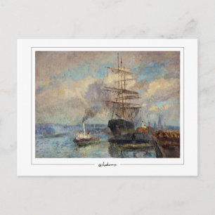 Albert Lebourg #188 - Carte postale d'art fin