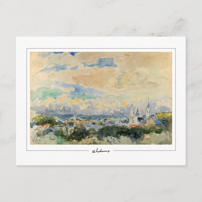 Albert Lebourg #85 - Carte postale d'art fin (Devant)