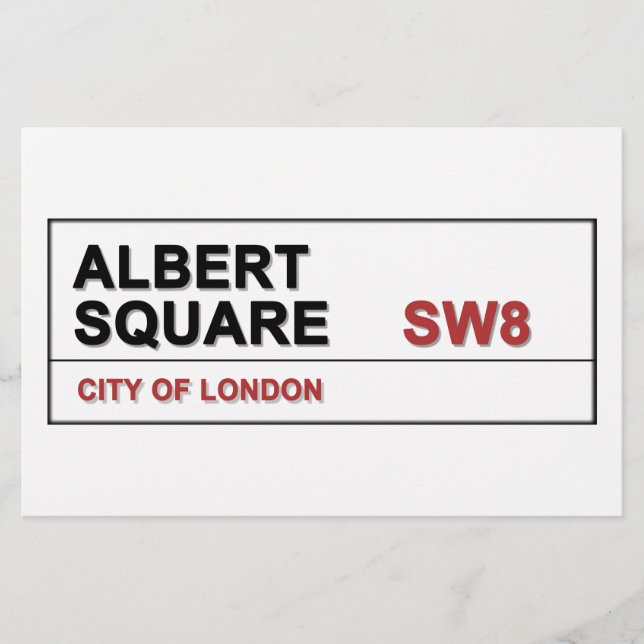 Albert Square Londres (Devant)