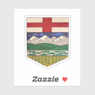 ALBERTA FORTIS ET LIBER, STICKER