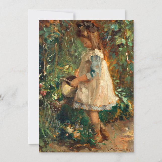Albertine dans le jardin | Albert Roelofs (Devant)
