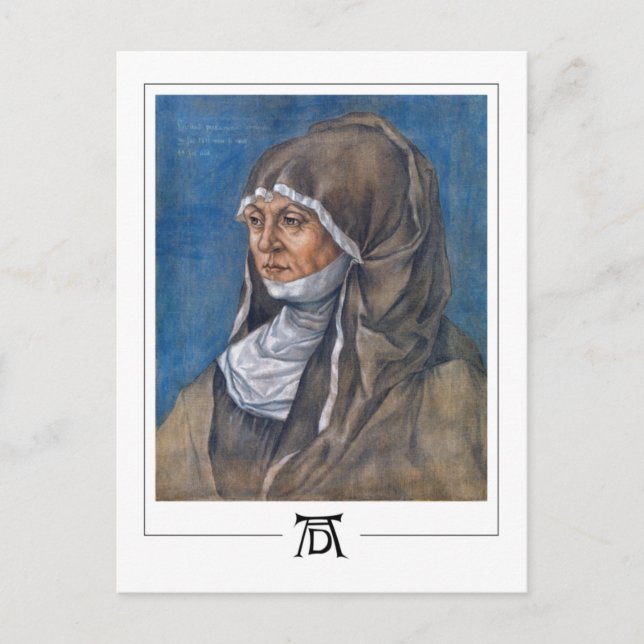 Albrecht Dürer #89 - Carte postale d'art fin (Devant)