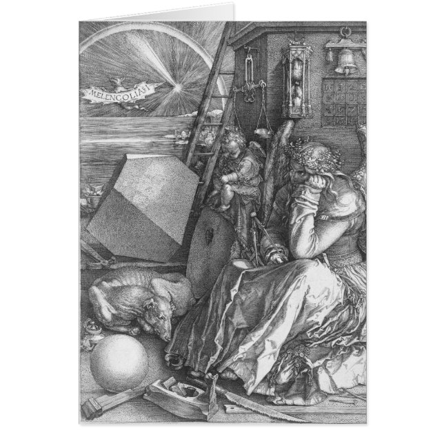 Albrecht Dürer - Melencolia (Devant)