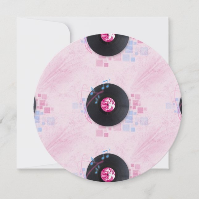 album album vintage mariage invitations (Devant)