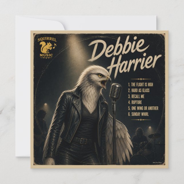 Album de Debbie Harrier : une parodie (Devant)