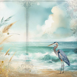 Album de découpage de plage côtière Journal de bri