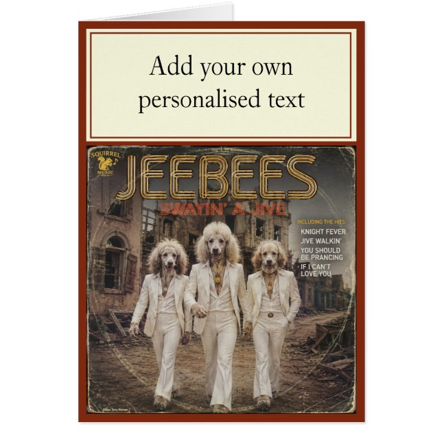 Album Jeebees : une parodie (Devant)
