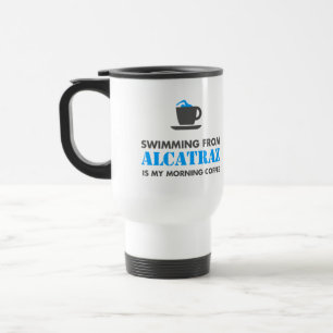 Alcatraz est ma tasse de voyage du café de mati