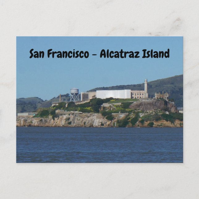 Alcatraz Island - Carte postale San Francisco (Devant)