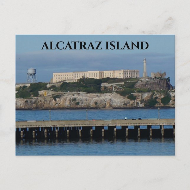 Alcatraz Island - San Francisco #6 Carte postale (Devant)