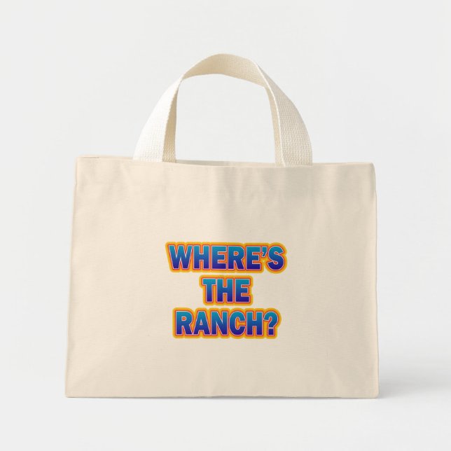 Aldi Where's the ranch Tote bag (Devant)