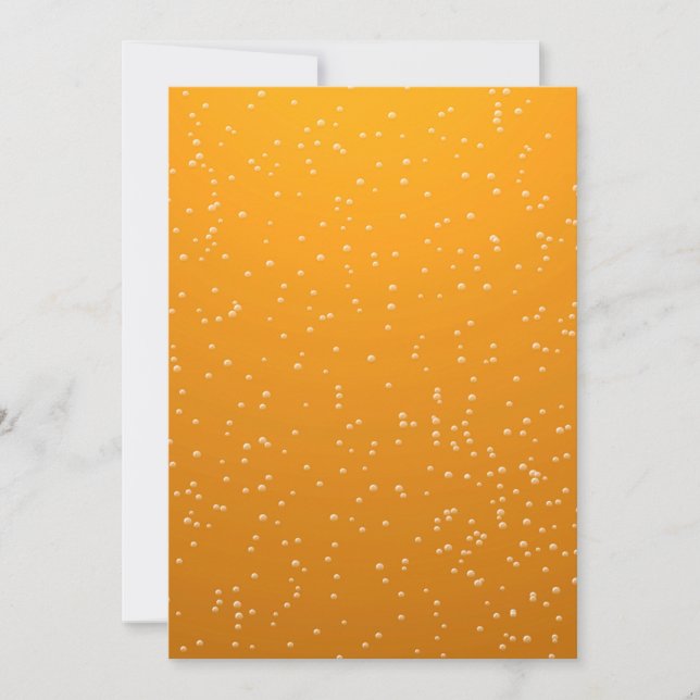 Ale avec de minuscules bulles Art Arrière - plan (Devant)