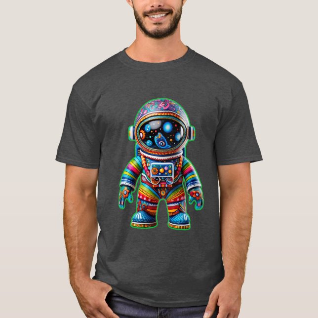 Alebrije Astronaut : T-shirt du Gardien Cosmique (Devant)