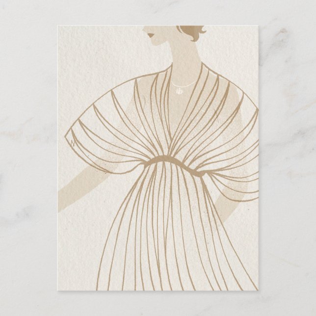 alegance 1 carte postale (Devant)