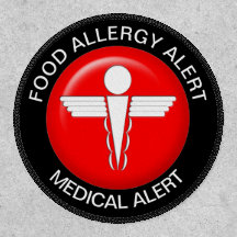 Alerte Médicale d'allergie alimentaire - Poche de