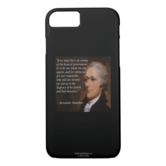 Alexander Hamilton "Enemy Leader" Coques de smartp (Dos)