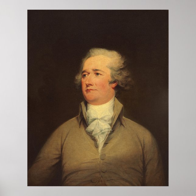 Alexander Hamilton - John Trumbull Fine Art Poster (Devant)